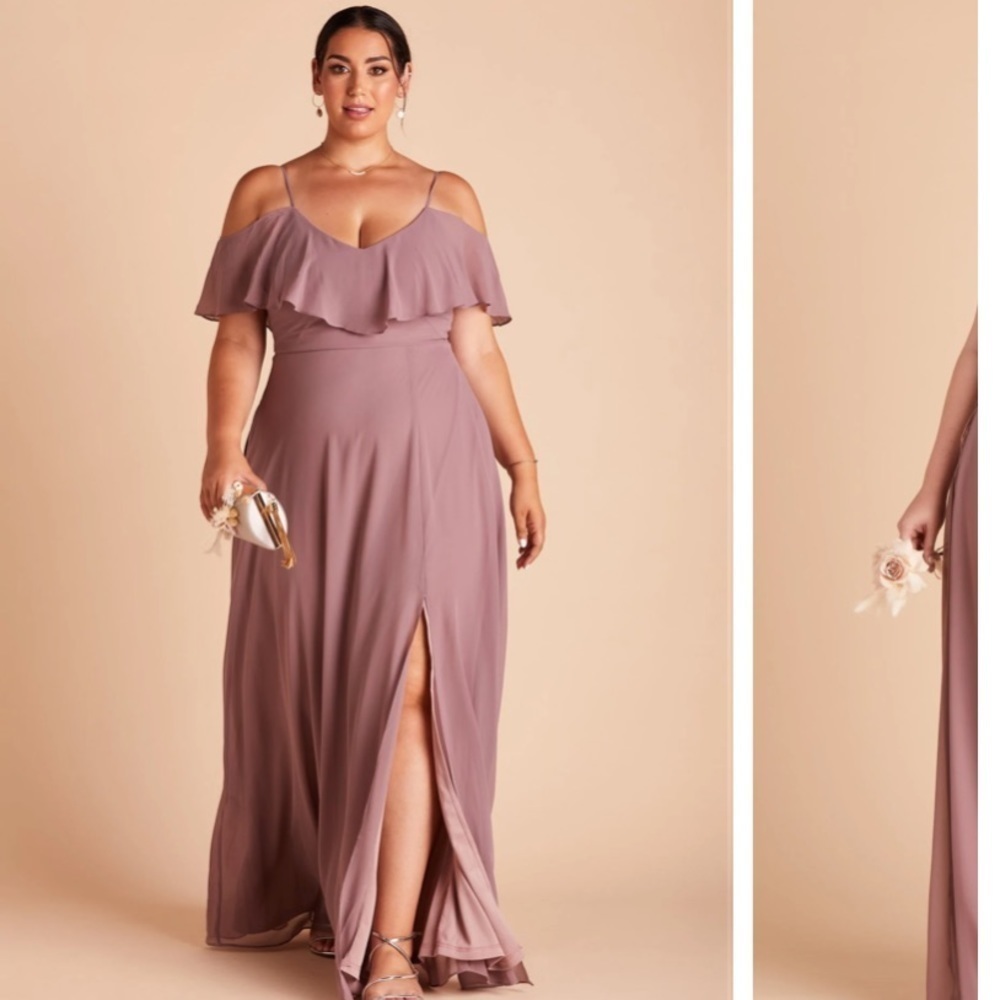 Birdy Grey Jane Bridesmaid Dress Dark Mauve
